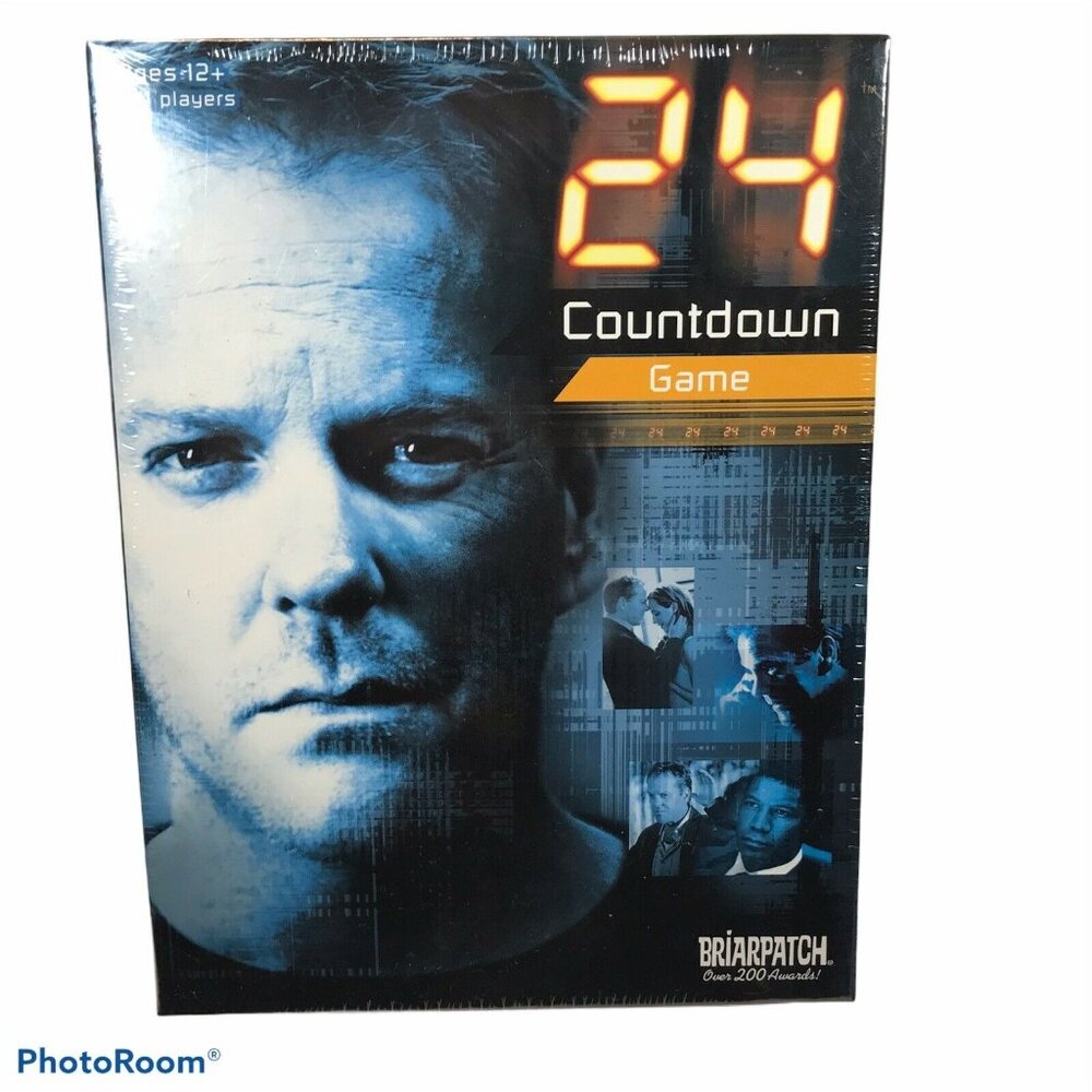 24 Countdown Board Game New Sealed BrIarpatch Keifer Southerland TV Show